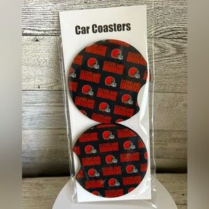 Cleveland browns Car Coasters